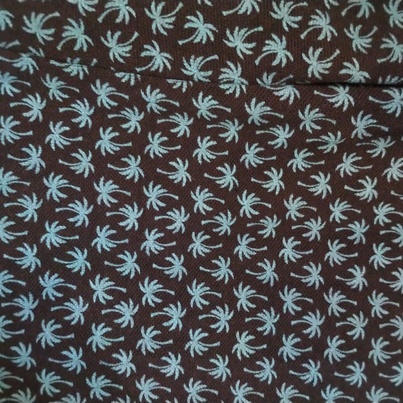 Men's polo shirt palm tree print - Picture 3 of 4